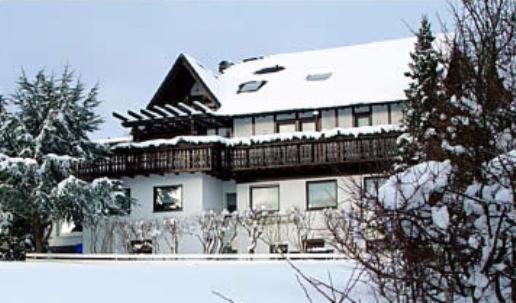 Pension Zur Schonen Aussicht Hallenberg Exteriér fotografie